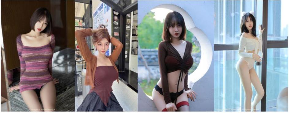 最新流鼻血流出！秀人网红人模特儿-玥儿玥【正宗小妖精 170cm高挑身材 大长腿 瘦瘦 但胸很大】
